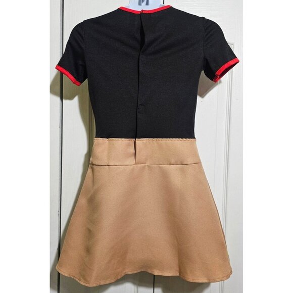 Wild Firefighter Girls Costume 8-10 Dress Helmet Hat Halloween Kid Fire Uniform - Picture 5 of 6